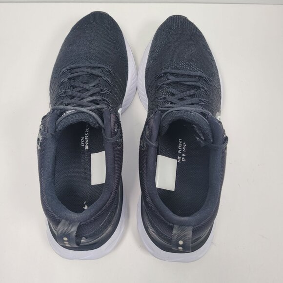 Nike React Infinity Flyknit Women's Black Running Shoes CT2423-002 US Size 9.5 - Picture 5 of 8